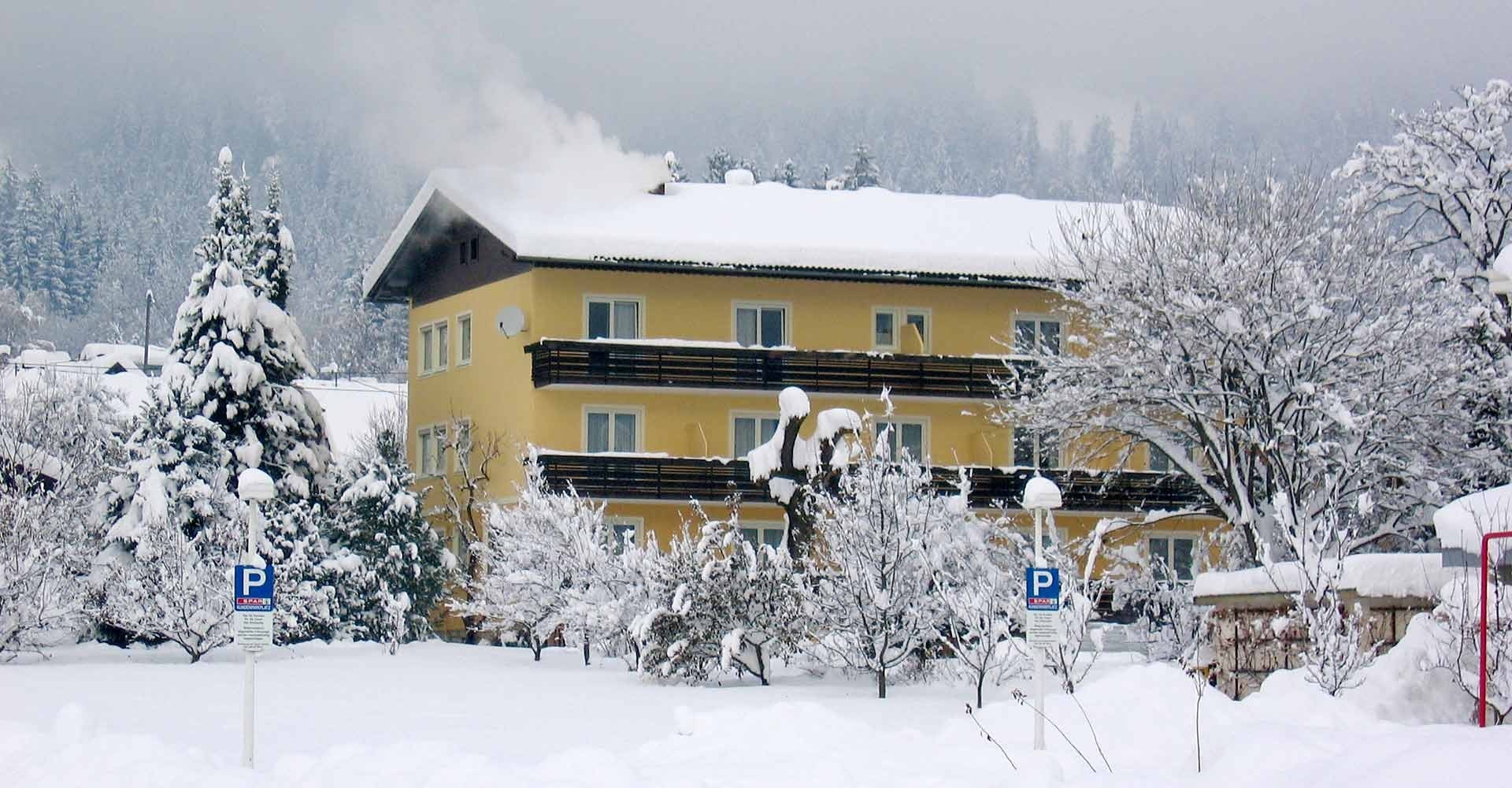 Urlaub im Winter am Ossiacher See Pension Eigner